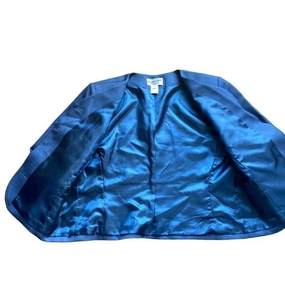 PENDLETON Dusty Blue Virgin Wool Jacket size 12 - Picture 4 of 6